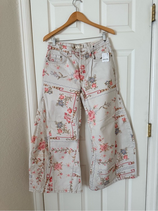 We The Free Denim - NWT We The Free Eden Slouch Floral Wide-Leg Women’s